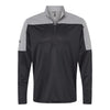 Adidas A552 Men's Ultimate365 Lightweight Colorblocked Quarter-Zip Pullover