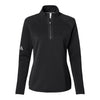 Adidas A589 Women's Spacer Quarter-Zip Pullover