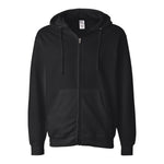 Independent Trading Co SS4500Z Unisex Midweight Full-Zip Hooded Sweatshirt