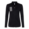Adidas A483 Women's 3-Stripes Double Knit Full-Zip Jacket