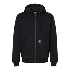 Berne Apparel SZ107 Men's Heritage Grid Fleece-Lined Full-Zip Hooded Sweatshirt - 
