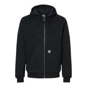 Berne Apparel SZ107 Men's Heritage Grid Fleece-Lined Full-Zip Hooded Sweatshirt - 