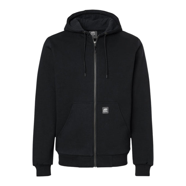 Berne Apparel SZ107 Men's Heritage Grid Fleece-Lined Full-Zip Hooded Sweatshirt