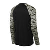 Sport-Tek ST376LS Drift Camo Colorblock Long Sleeve Tee