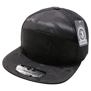 Pit Bull Cambridge PB260 Shiny Camo Camper Perforated Snapback Hat - 