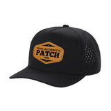 Custom Patch Unbranded 5 Panel Perforated Laser Mesh Hat Waterproof Cap