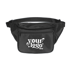 Custom Printed Nissun Nylon 3-Pocket Fanny Pack NFNP - 