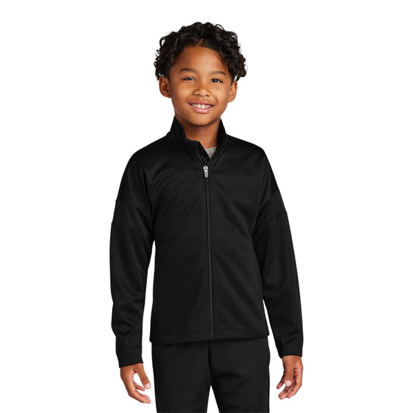 Sport-Tek YST800 Youth Travel Full-Zip Jacket