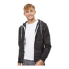Independent Trading Co AFX90UNZ Unisex Lightweight Full-Zip Hooded Sweatshirt