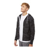 Independent Trading Co AFX90UNZ Unisex Lightweight Full-Zip Hooded Sweatshirt