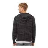 Independent Trading Co AFX90UNZ Unisex Lightweight Full-Zip Hooded Sweatshirt