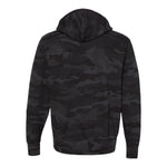 Independent Trading Co AFX90UNZ Unisex Lightweight Full-Zip Hooded Sweatshirt
