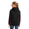 Sport-Tek YST235 Youth Sport-Wick Fleece Colorblock Hooded Pullover
