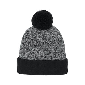 Sport-Tek STC68 Halftime Heather Pom Beanie - 