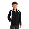 Sport-Tek YST60 Youth Colorblock Raglan Jacket