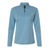 AllPro 4HM70L Women's Pro-Lock Performance Mélange Quarter-Zip Pullover