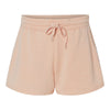 Independent Trading Co PRM20SRT Womens Lightweight California Wave Wash Fleece Shorts