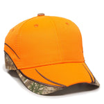 Outdoor Cap BLZ615 Blaze with Camo Trim Cap