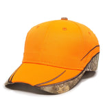 Outdoor Cap BLZ615 Blaze with Camo Trim Cap