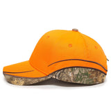 Outdoor Cap BLZ615 Blaze with Camo Trim Cap