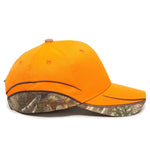 Outdoor Cap BLZ615 Blaze with Camo Trim Cap