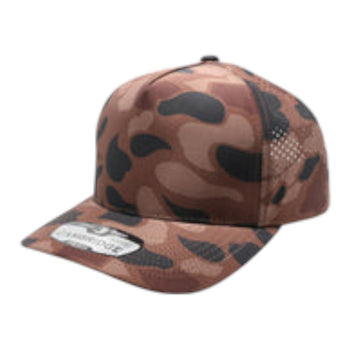 PitBull PB311C 5 Panel Old School Camo Perforated Cap