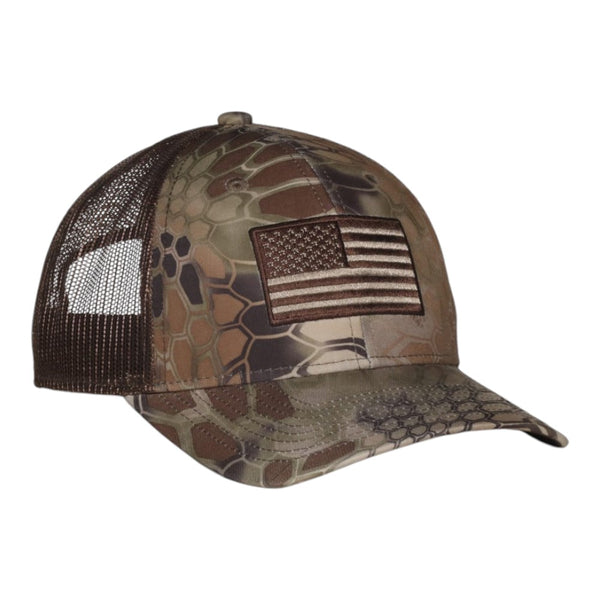 Outdoor Cap USA-011 Camo Structured Cap