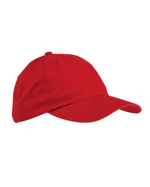 Big Accessories BX001 6-Panel Brushed Twill Unstructured Cap, Dad Hat - 