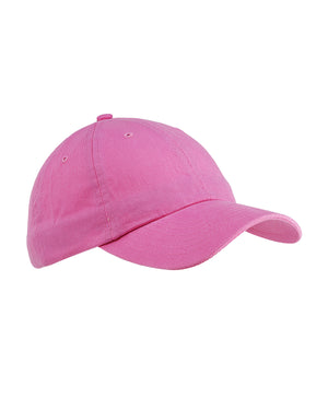 Big Accessories BX001 6-Panel Brushed Twill Unstructured Cap, Dad Hat - 