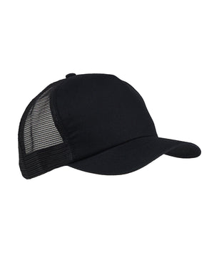 Big Accessories BX010 5-Panel Twill Trucker Cap - 