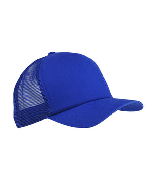 Big Accessories BX010 5-Panel Twill Trucker Cap - 