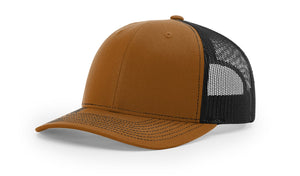 Richardson 112 Trucker Cap Split Hats Split Colors Two Colors - 
