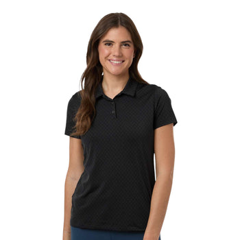 Adidas A717 Women's 4-Way Stretch Printed Polo