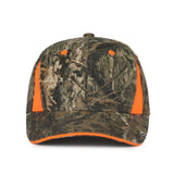 Outdoor Cap CBI305 Camo with Hi-Vis Trim Cap