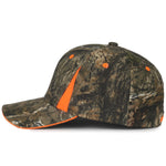 Outdoor Cap CBI305 Camo with Hi-Vis Trim Cap