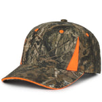 Outdoor Cap CBI305 Camo with Hi-Vis Trim Cap