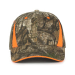 Outdoor Cap CBI305 Camo with Hi-Vis Trim Cap