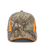 Outdoor Cap CBI305 Camo with Hi-Vis Trim Cap