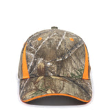 Outdoor Cap CBI305 Camo with Hi-Vis Trim Cap