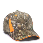 Outdoor Cap CBI305 Camo with Hi-Vis Trim Cap