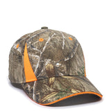 Outdoor Cap CBI305 Camo with Hi-Vis Trim Cap