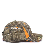 Outdoor Cap CBI305 Camo with Hi-Vis Trim Cap