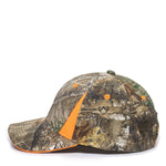 Outdoor Cap CBI305 Camo with Hi-Vis Trim Cap