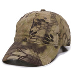 Outdoor Cap CGW115 Garment-Washed Camo Cap