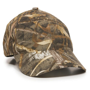 Outdoor Cap CGW115 Garment-Washed Camo Cap - 