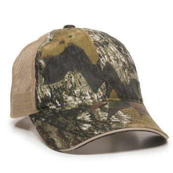 Outdoor Cap CGWM-301 Washed Brushed Mesh-Back Camo Cap CGWM301