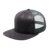 PitBull PB195 Suede Flat Brim Trucker Cap