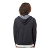 Independent Trading Co AFX90UNZ Unisex Lightweight Full-Zip Hooded Sweatshirt