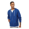 Independent Trading Co AFX90UNZ Unisex Lightweight Full-Zip Hooded Sweatshirt