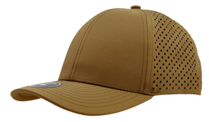 Zapped Headwear Apache 6 Panel Perforated Snapback Cap - 